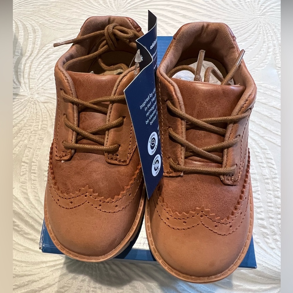 NWT- STRIDE RITE | SRTECH| ellsworth shoe- Toddler boy Size 9 Wide| Color Sierra